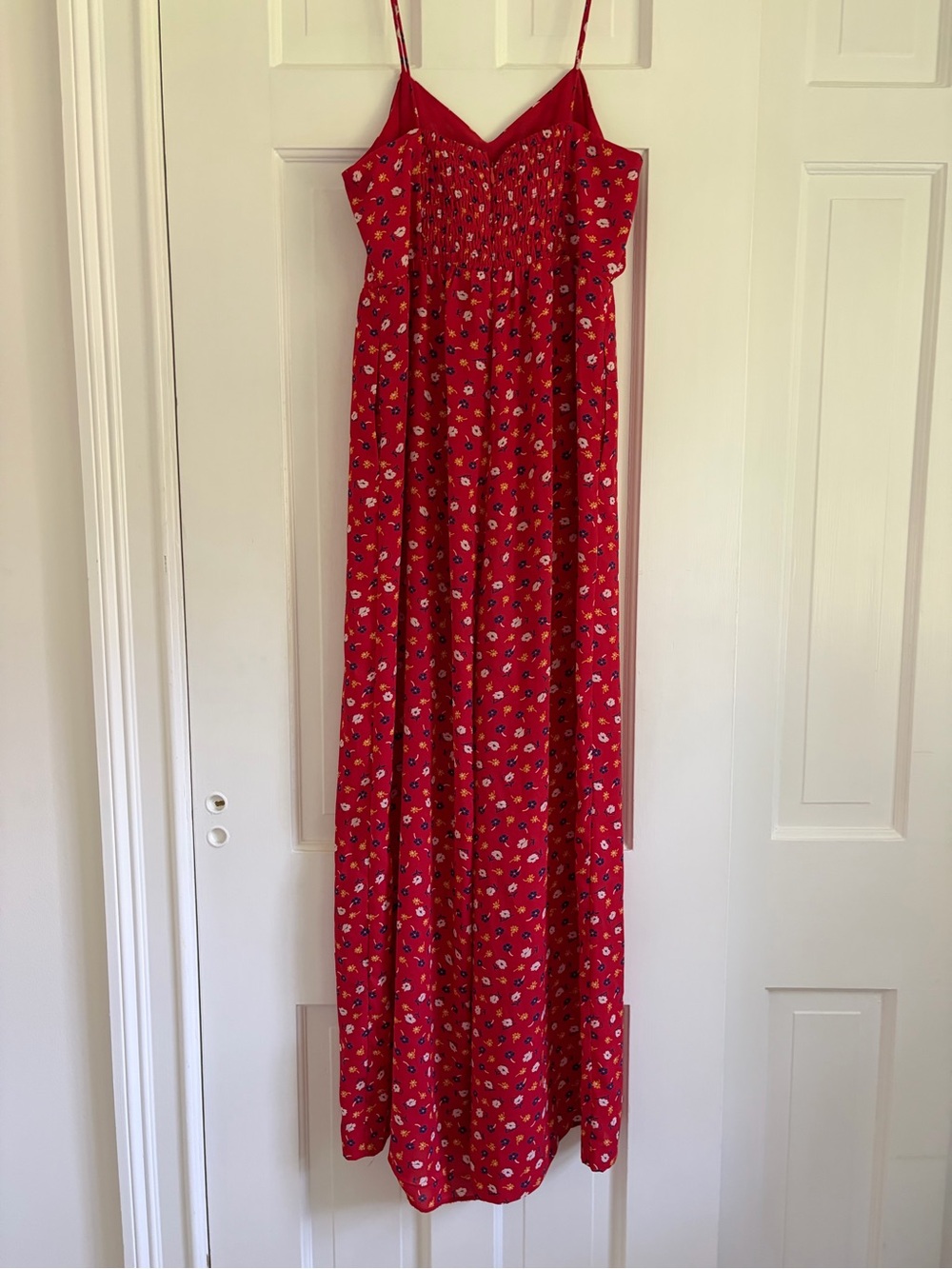 Madewell Ruched Wide-Leg Jumpsuit in Prairie Posies - Picture 10 of 15